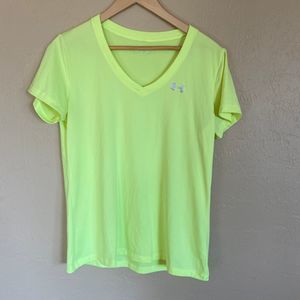 Under Armour Fluorescent Yellow T-shirt